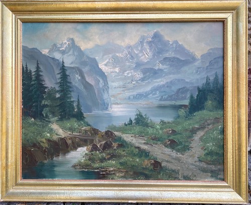 Biedermeier style oil - style,