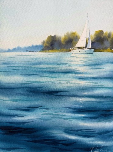 Original watercolour painting - original,