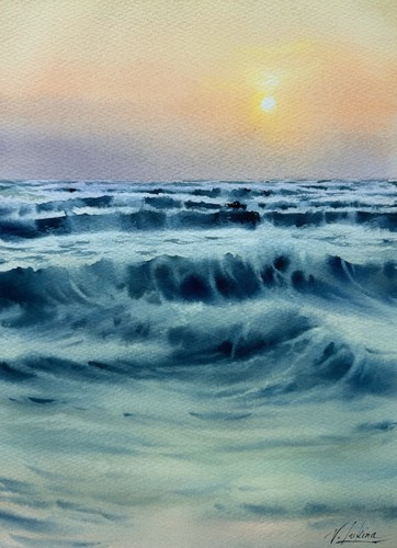 Original watercolour painting - original,