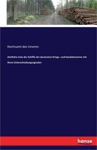 Amtliche liste der schiffe - schiffe,