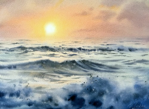 Original watercolour painting - watercolour,