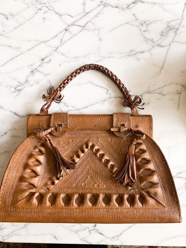 Handmade vintage leather