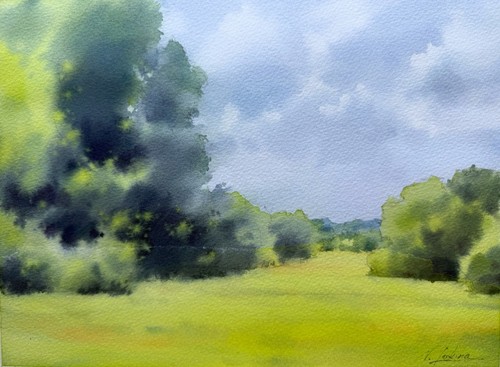 Original watercolour painting - original,
