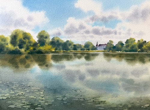 Original watercolour painting - original,