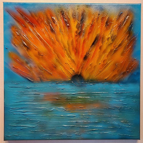 Original acrylic painting - acrylic,