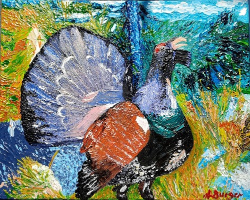 Bird picture auerhuhn - picture, "auerhuhn"