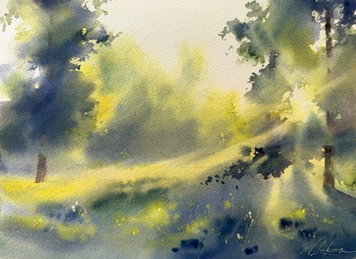 Original watercolour painting - original,