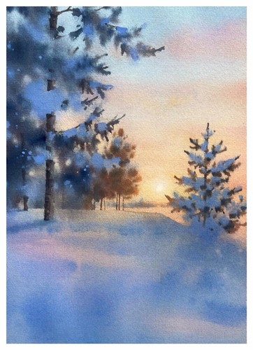 Original watercolour painting - watercolour,