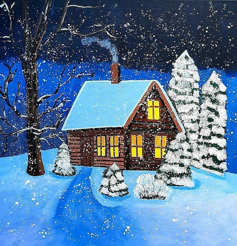 Acrylic picture handmade - acrylic, picture,