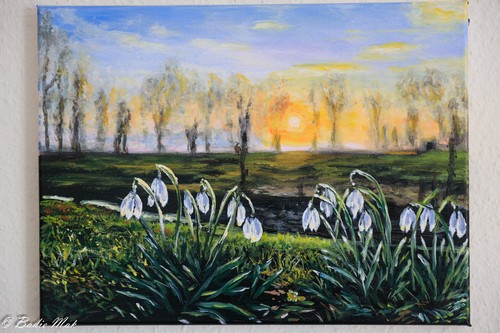 Own acrylic picture canvas - picture.,