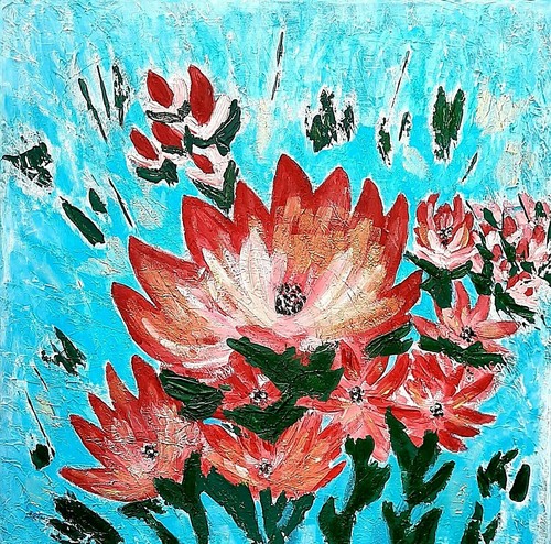 Acrylic picture handmade - acrylic, picture,